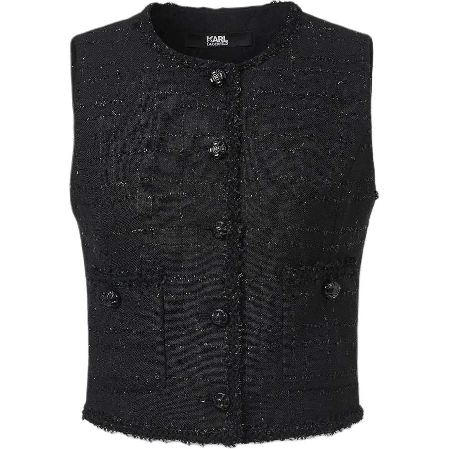 KARL LAGERFELD / Karl Lagerfeld Jeans Vest Women's Black