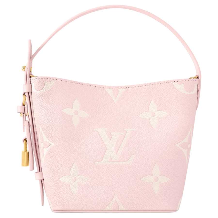 LOUIS VUITTON All In BB Calfskin Bucket Bag Handbag Women's Cherry Blossom Pink