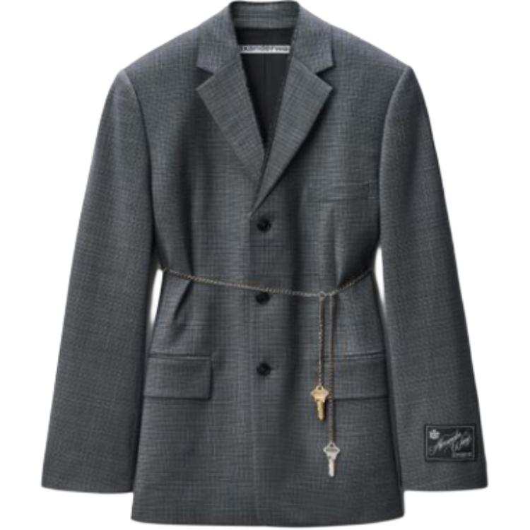 Alexander Wang Alexander Wang Raw Edged Tailored Blazer