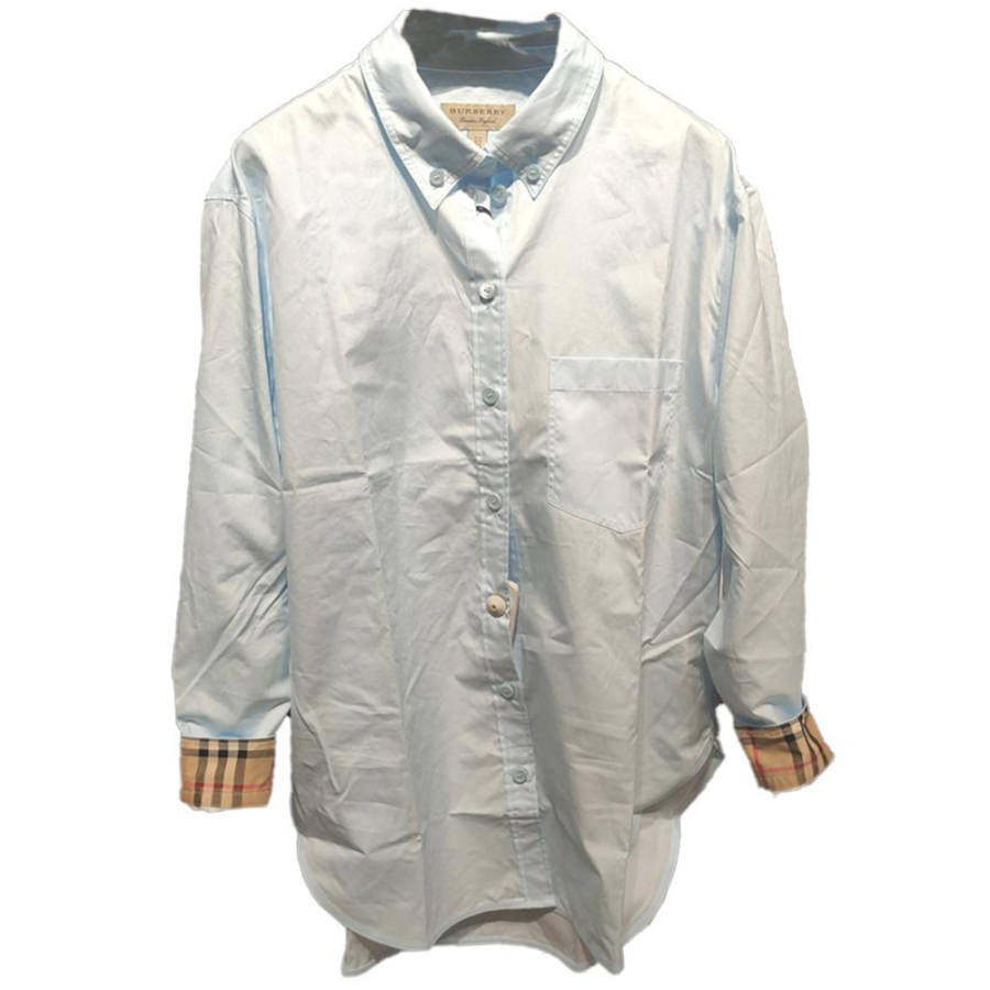 Burberry FW22 Shirt Women's Light Blue
