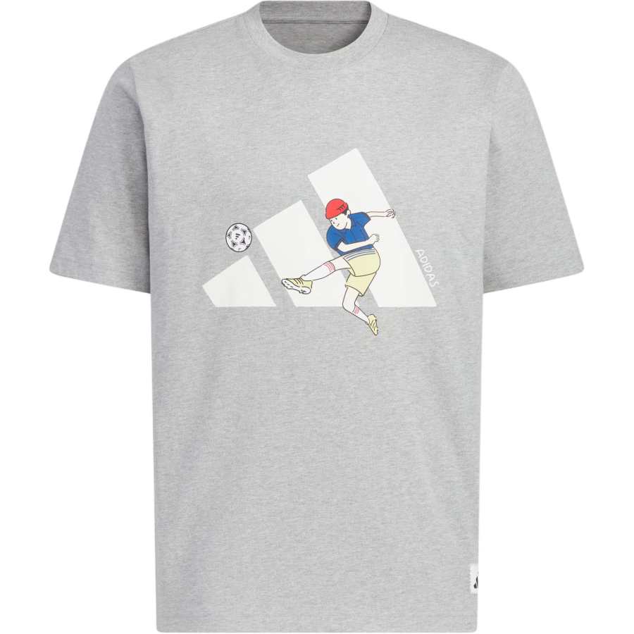 Adidas Adidas Football SPORTS GRAPHIC T SHIRT T Shirt Men's