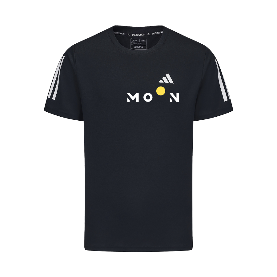 Adidas Adidas T Shirts Unisex Black Crew Neck Moderate Straight Fit
