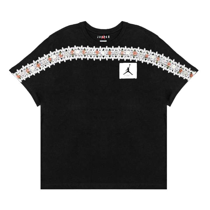 Jordan Jordan Dri FIT T Shirts Unisex Black Crew Neck Moderate Straight Fit