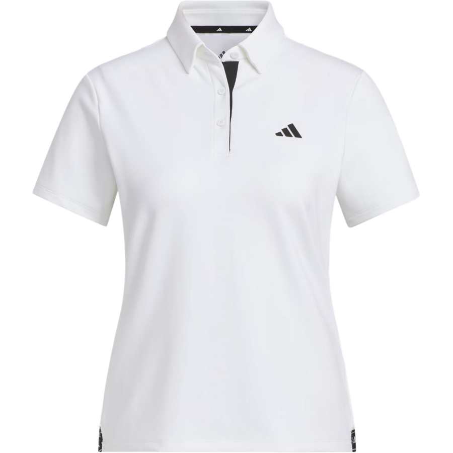 Adidas Adidas Polo Shirts Women's White Polo Collar Moderate
