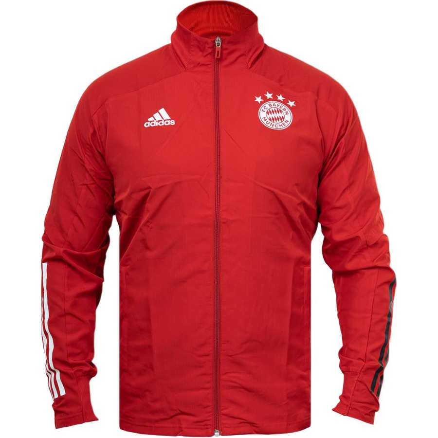 Adidas Adidas Track Jackets Men's Red Stand Collar Moderate Other
