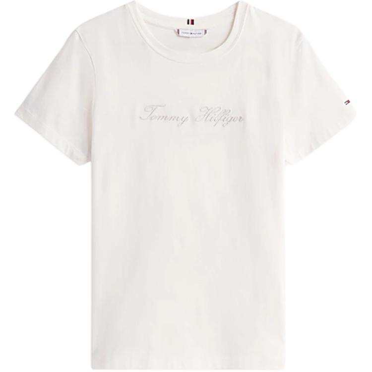 Tommy Hilfiger T Shirt Women's Ivory White