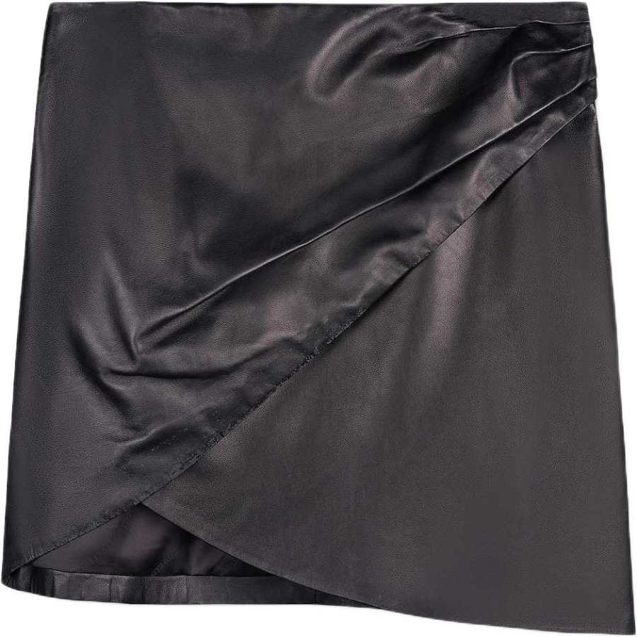 KARL LAGERFELD / Karl Lagerfeld Jeans Leather Short Skirts Women's