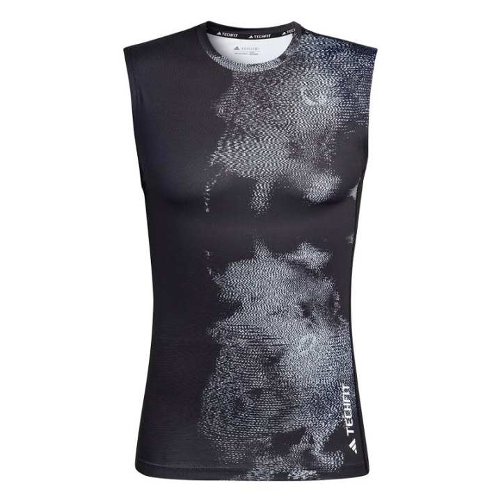 Adidas Adidas Tank Tops Men's Black/Gray Crew Neck Moderate Other