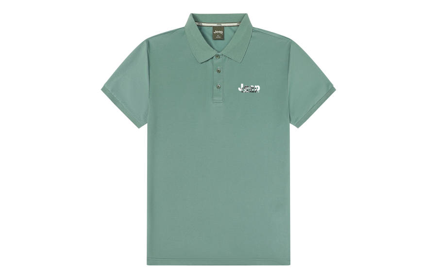 Jeep Polo Shirts Unisex Polo Collar Moderate Straight Fit