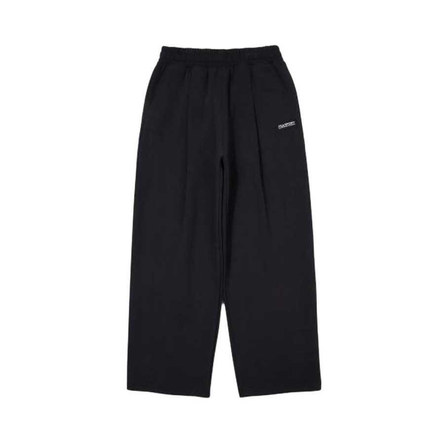 FILA Casual Pants Unisex Black Moderate Straight Fit Pants