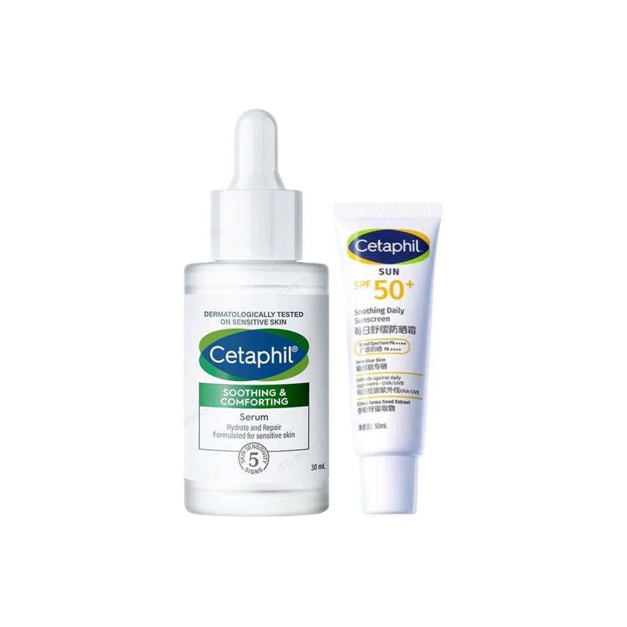 Cetaphil Hydrating Serums Sunscreen Creams Skincare Sets Soothing Hydrating