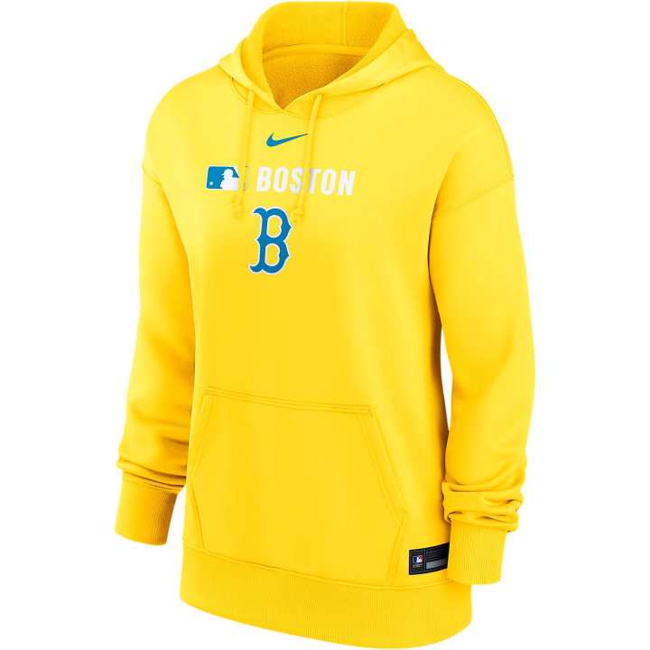 Nike Nike Boston Red Sox Authentic Collection City Connect Women's Nike Therma Mlb Pullover Hoodie