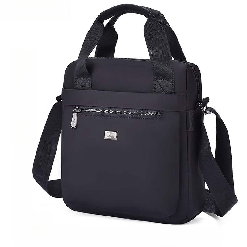SEPTWOLVES SEPTWOLVES Oxford Shoulder Bag Large Men's Blue/Black