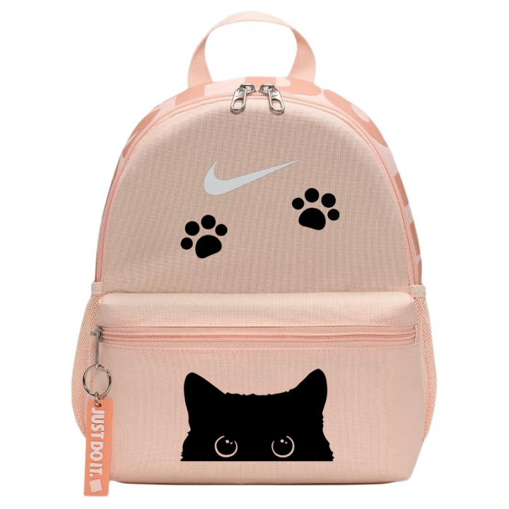 Nike Nike Fabric Backpack Unisex Coral Red & Apricot Yellow