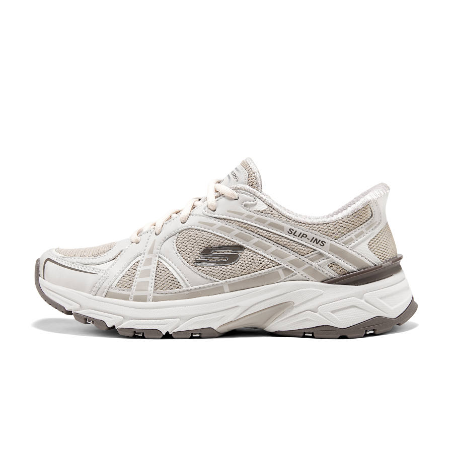 Skechers Silver Wing Shoes Abrasion Resistant Lightweight Height Increasing