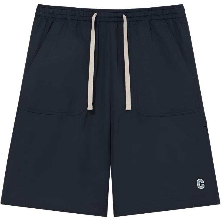 COVERNAT Casual Shorts Men's Dark Marine Blue