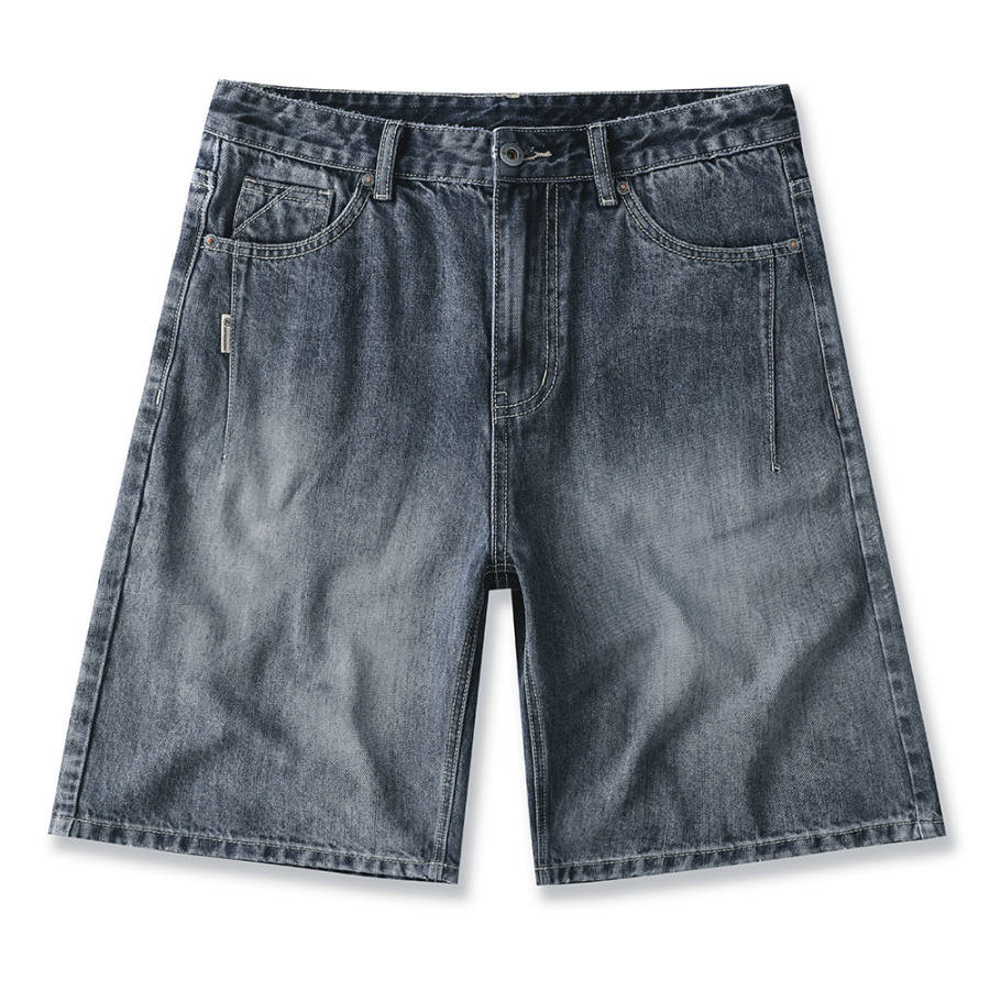 Jeep Jeep Denim Shorts Men's Odin Gray Thin