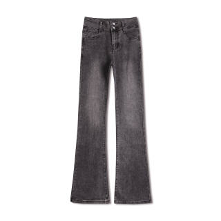 Wen Shan Jeans Women's Moderate Flared Pants
