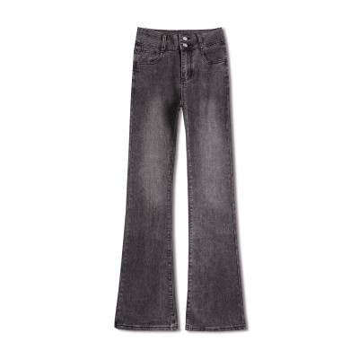 Wen Shan Jeans Women's Moderate Flared Pants