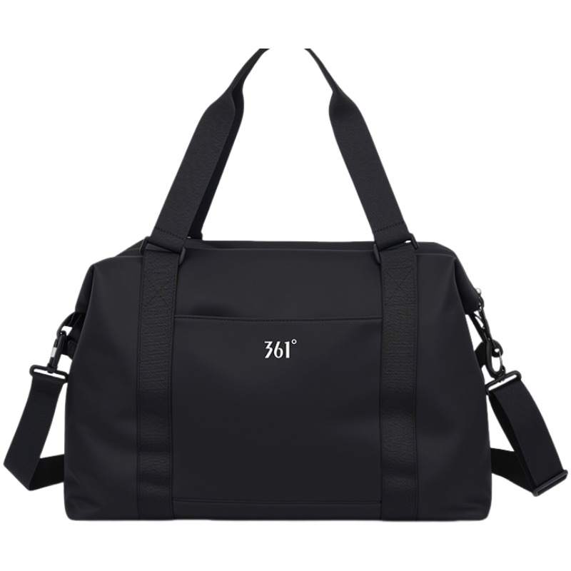 361° Polyester Travel Bag Crossbody Gym Bag Unisex Black