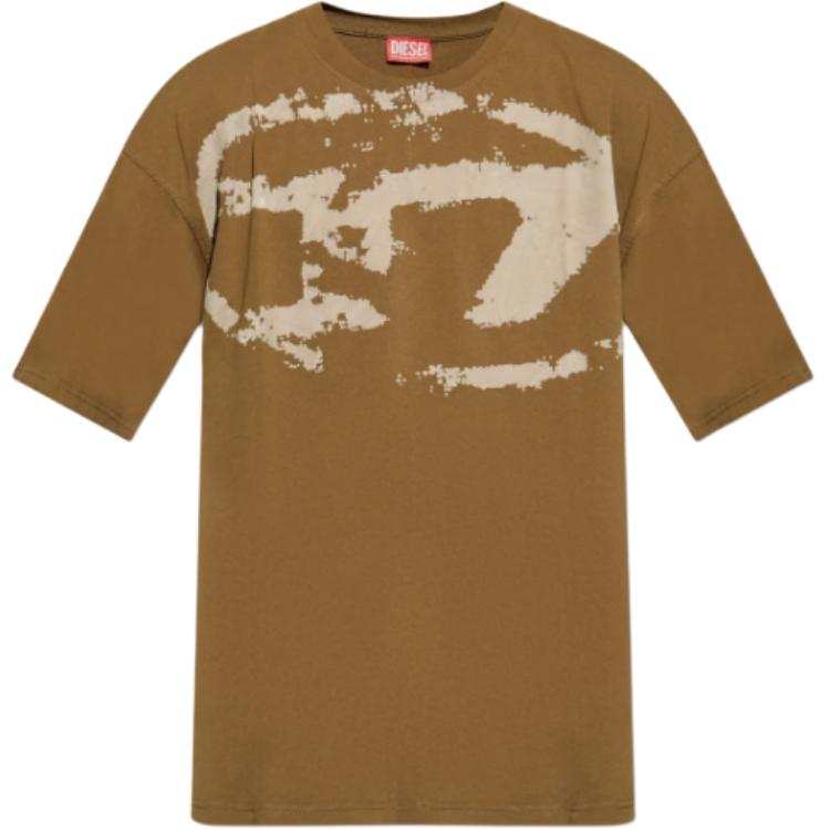 DIESEL T Boxt Logo Printed Crewneck T Shirt