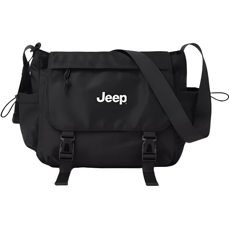 Jeep Jeep Oxford Bag Regular Unisex Black