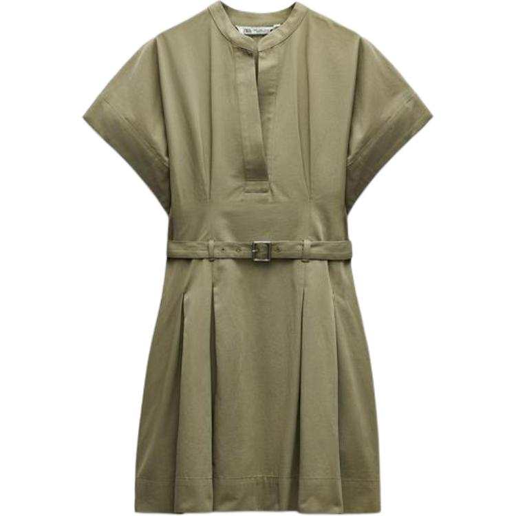 ZARA ZW Short Sleeved Dress Women's