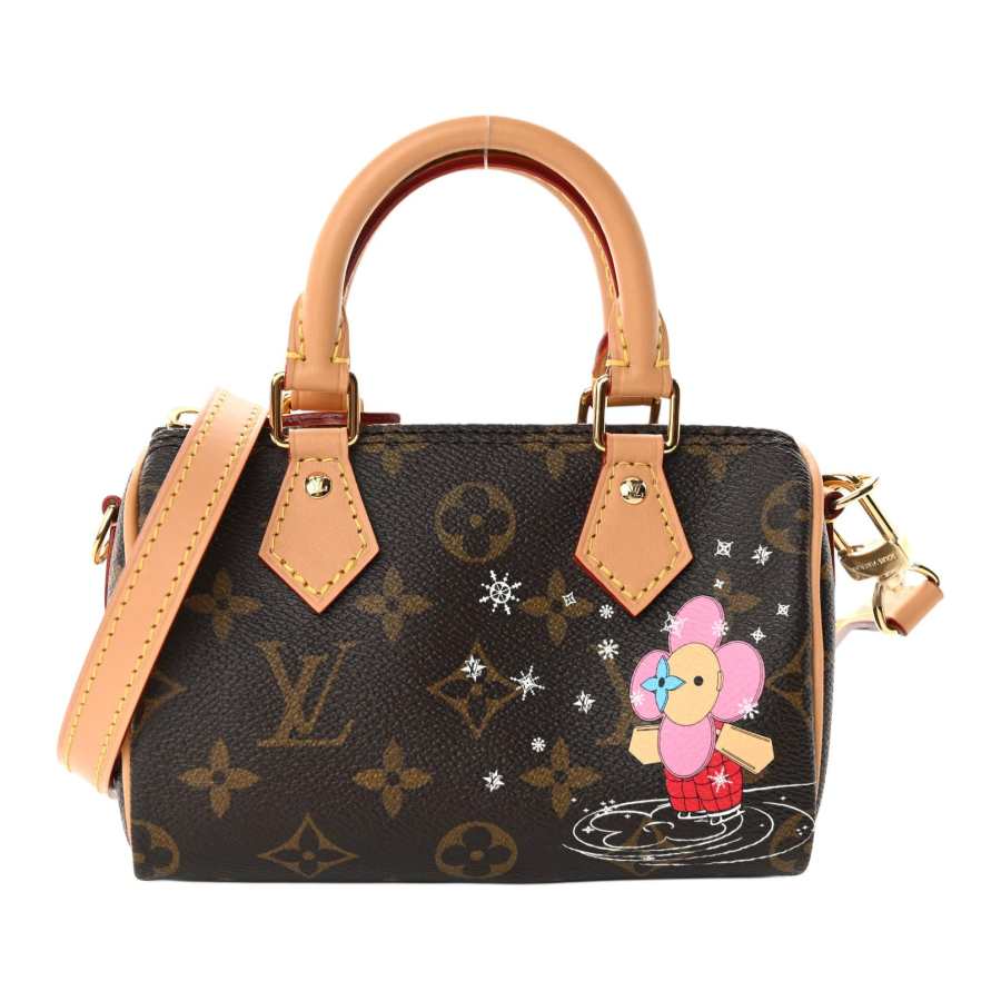 LOUIS VUITTON Nano Speedy Pink
