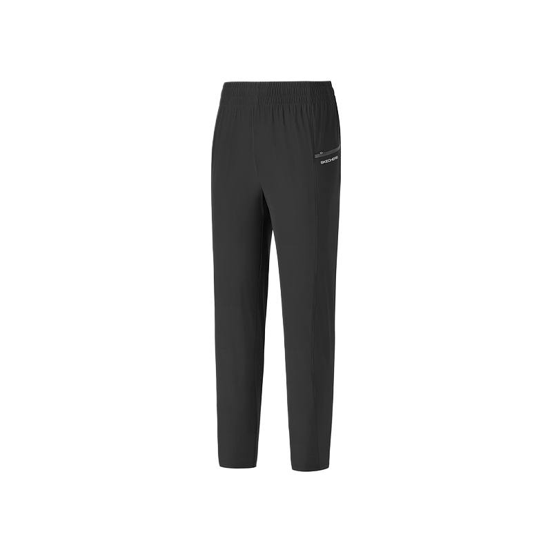 Skechers Casual Pants Women's Carbon Black 0018 Moderate Straight Fit Pants