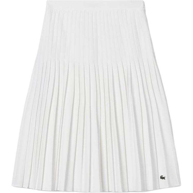 LACOSTE Casual Long Skirt Women's Ecru