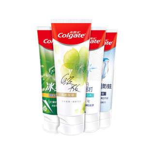 COLGATE Refreshing Tea Toothpastes Freshening Breath Teeth Stain Removal Four Piece Set