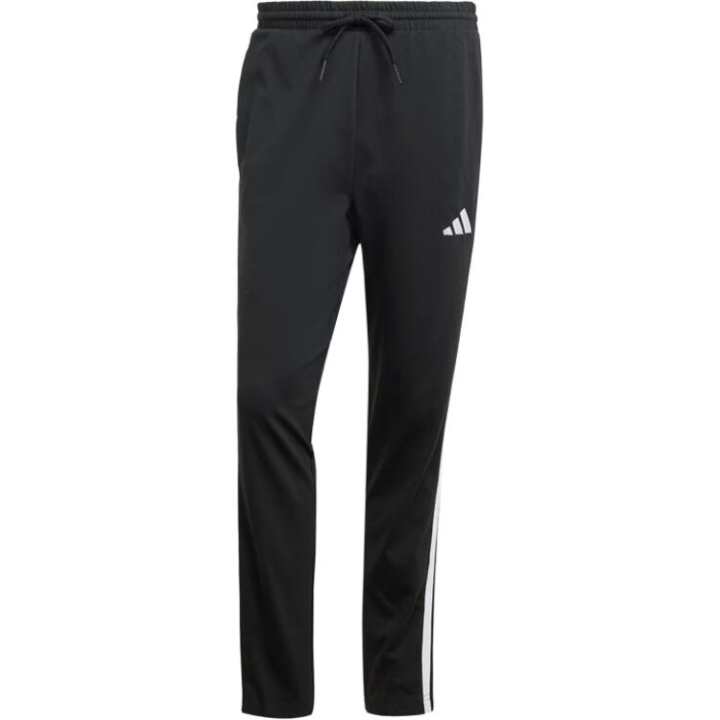 Adidas Adidas Casual Pants Men's Black Moderate Straight Fit Pants