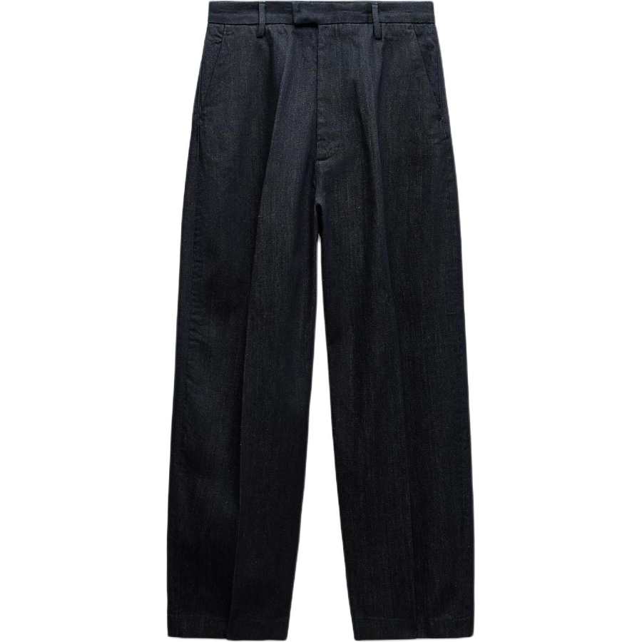 ZARA ZW Jeans Women's Blue Moderate Wide Leg Pants