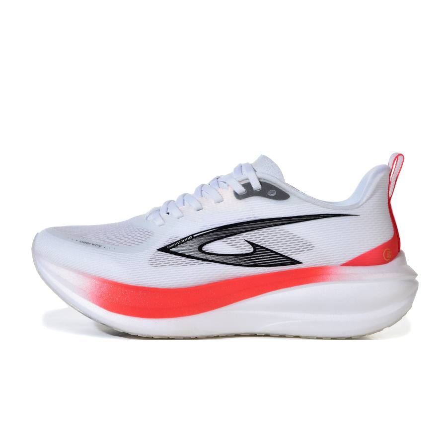 DEERWAY DEERWAY Running Shoes Unisex Low Top White Red