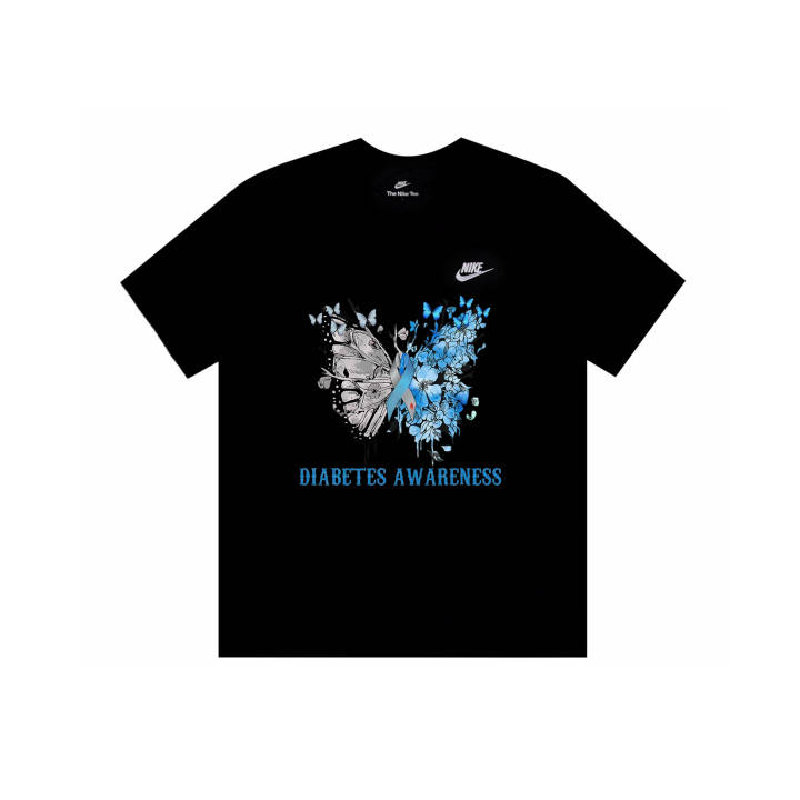 Nike Nike T Shirts Unisex Black Crew Neck