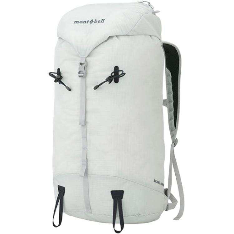 MONTBELL 30L Mountaineering Bag Outdoor Bag Nylon Light Gray Unisex