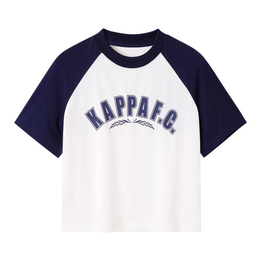Kappa Regular Casual Versatile Short Sleeved Crew Neck True Fit T Shirt Women's