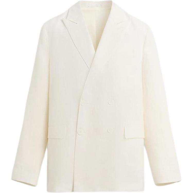 ZARA Business Suits Men's White Lapel Moderate Business Suit