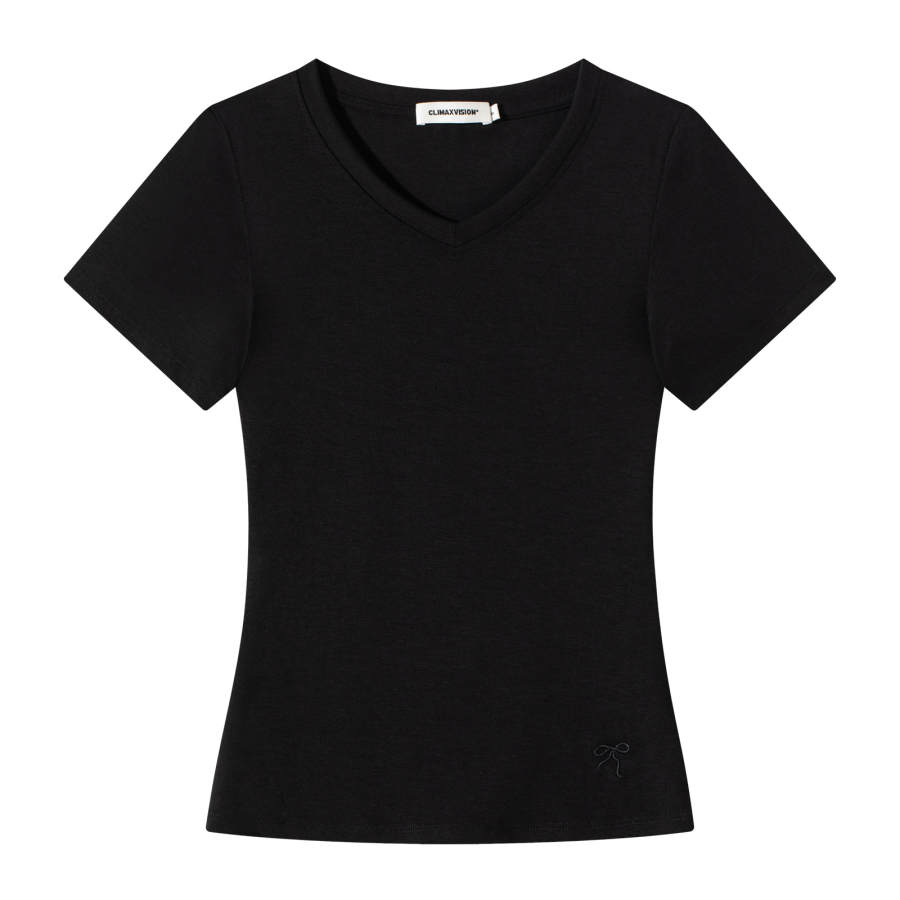CLIMAX VISION CLIMAX VISION T Shirts Women's V Neck Thin