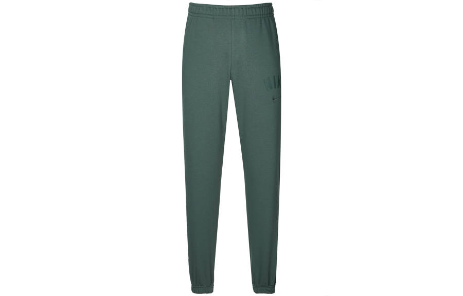 Nike Nike Swoosh Dri FIT Fleece Fitness Joggers Knitted Sweatpants Men's Vintage Green