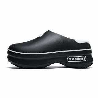 CEDAR HAN Quiet Odor Resistant Quiet Odor Resistant Closed Toe Slippers Unisex
