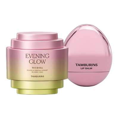 TAMBURINS Shell Egg Shaped Sunset Afterglow Skincare Sets Soothing Moisturizing 15ml+5g