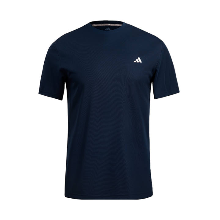 Adidas Adidas Crew Neck Short Sleeved Men's Navy Blue