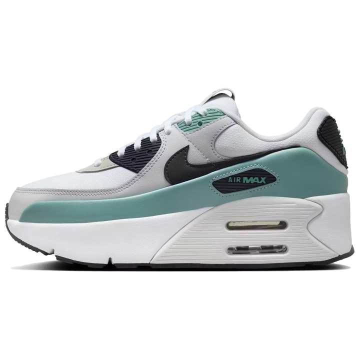 Nike Nike Air Max 90 Abrasion Resistant Low top Casual Shoes Women's White