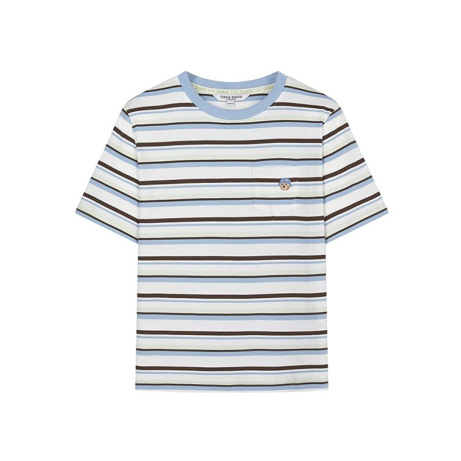 Teenie Weenie T Shirts Women's Crew Neck Moderate Straight Fit