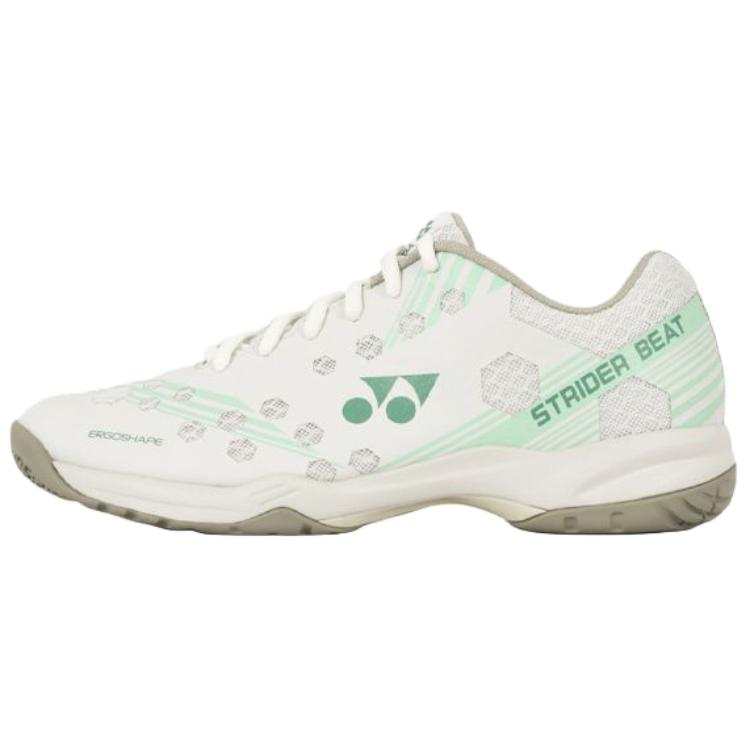 YONEX Cushioning, Wear Resistant Low top Badminton Shoes Unisex Beige Green