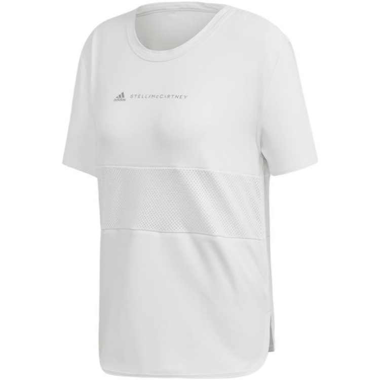 Adidas Adidas T Shirts Women's White Crew Neck Moderate Straight Fit