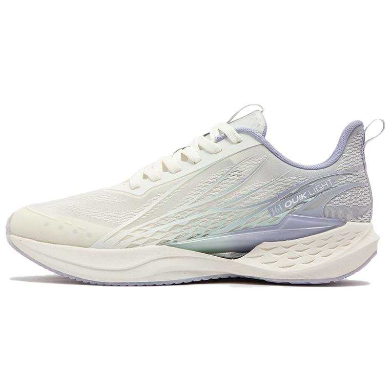 361° Flying Fish 4.0 Cushioning Abrasion Resistant Breathable Low top Casual Running Shoes Women's White Purple