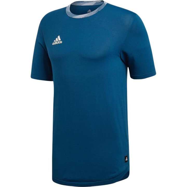 Adidas Adidas T Shirts Men's Blue Crew Neck