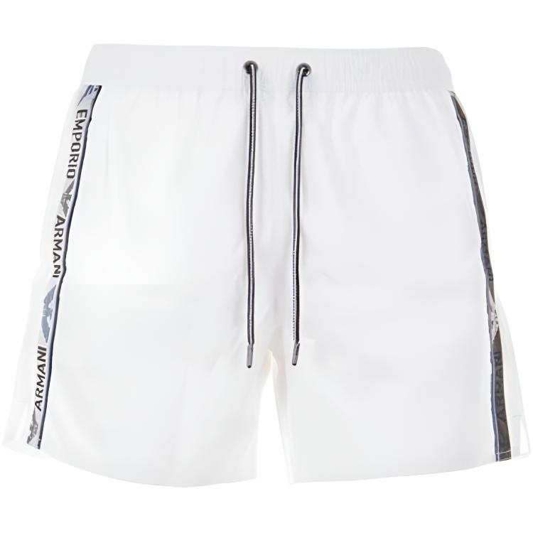 EMPORIO ARMANI SS24 Casual Shorts Men's White